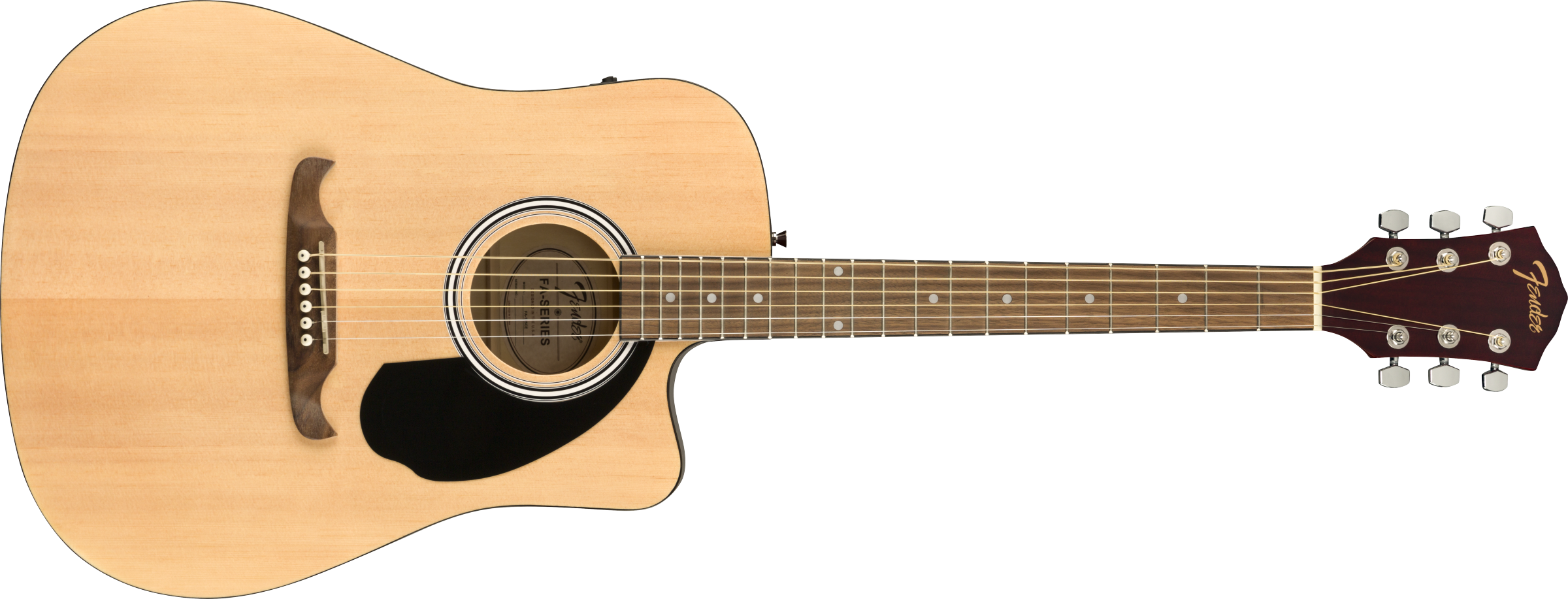 This is an image of the Fender FA-125CE Dreadnought, Walnut Fingerboard